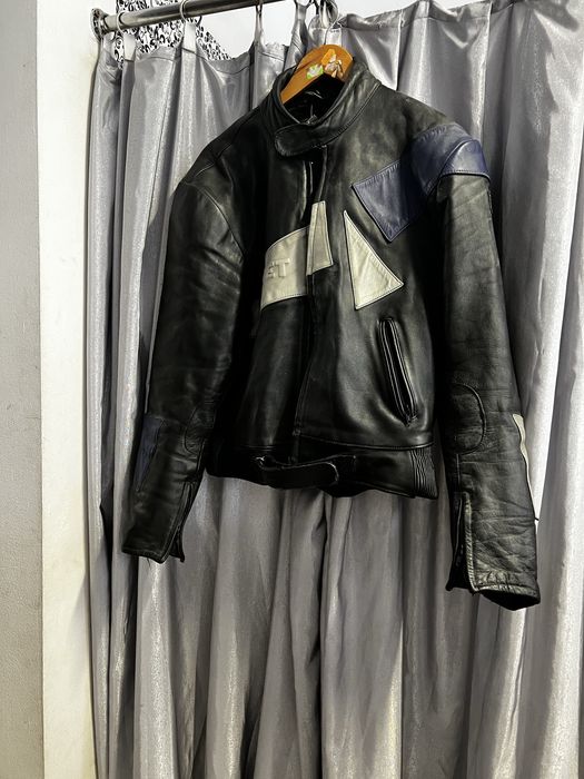 Geaca moto piele Target mar 56 XXL