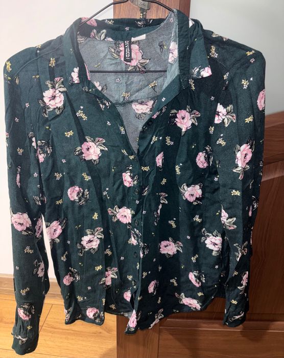 Camasi dama florale H&M mărimea S