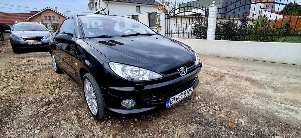 Peugeot 206cc  cabrio 1.6 Disel/impecabila