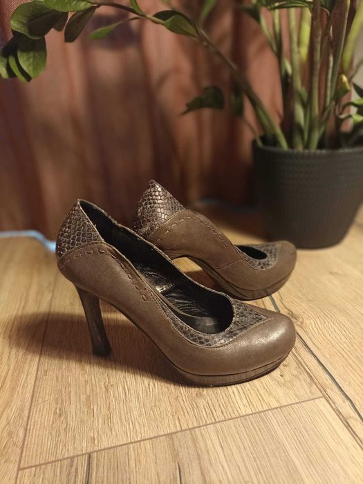 Pantofi cu toc și platformă Francesco Morichetti