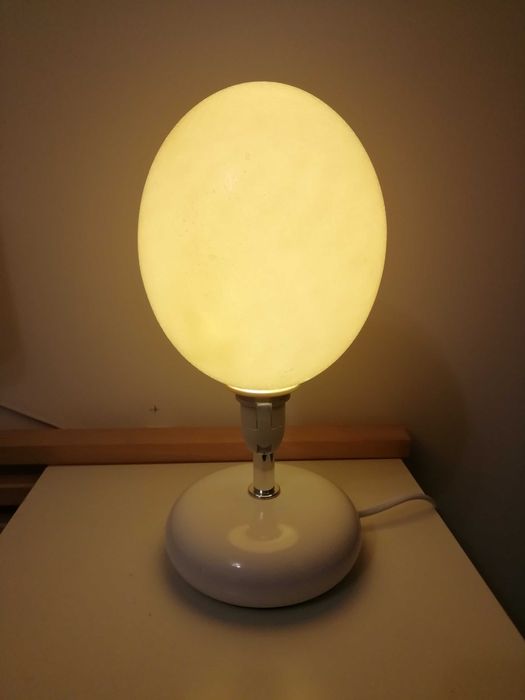 Нощна лампа от щраусово яйце