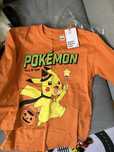 H&M, bluza halloween pikachu 110-116