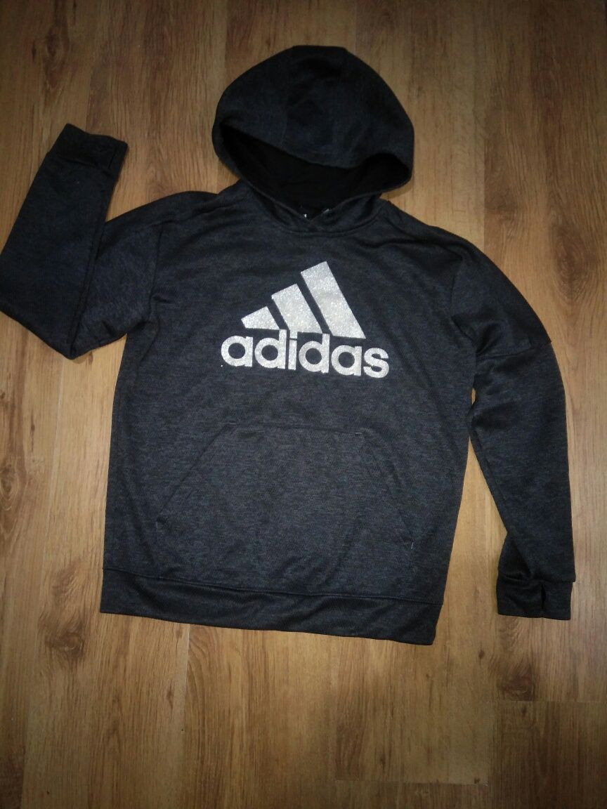 Hanorac damă Adidas Climawarm cu sclipici mărimea M