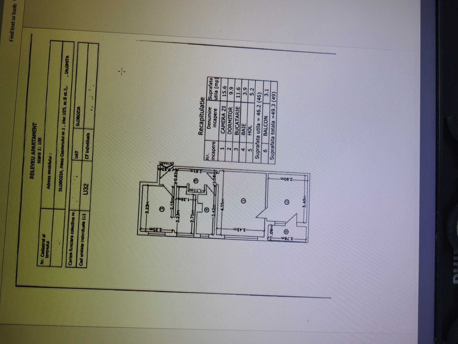 vand apartament 2 camere