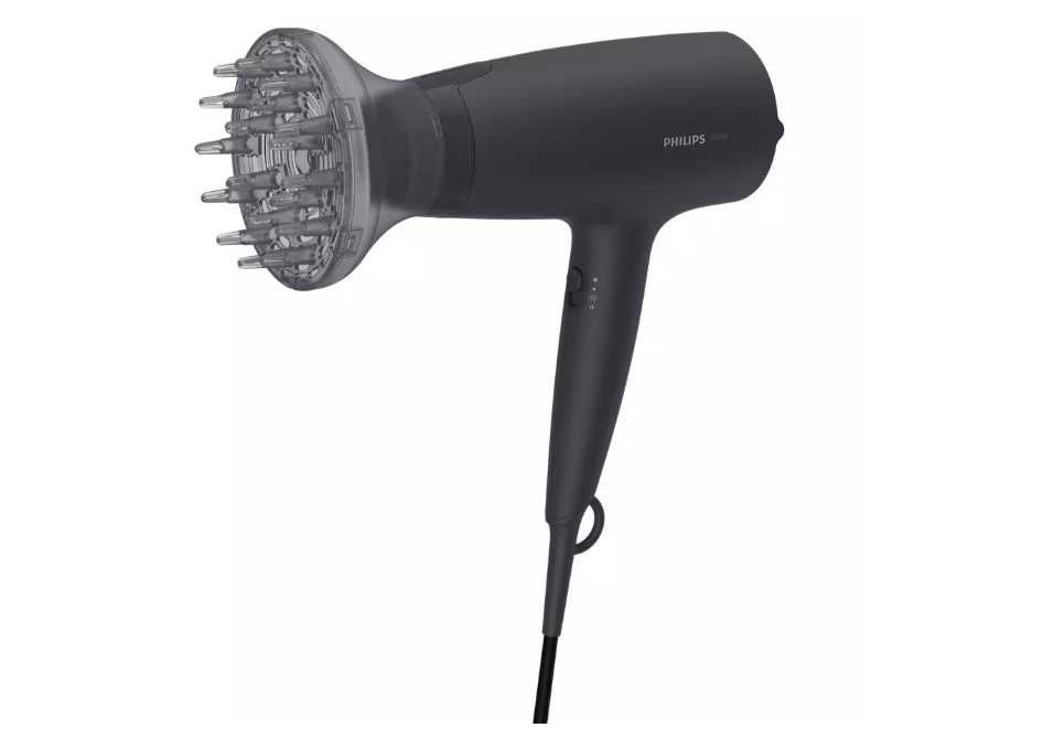 Сешоар Philips BHD302/30, 1600W, Аксесоар Thermo Protect