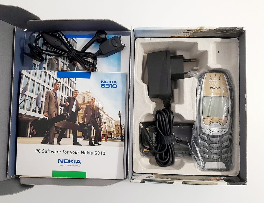Nokia 6310. Nou. 0 minute. Original. Made in Germany. Full box.
