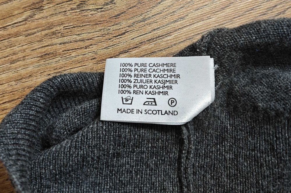 Peter Scott 100% Кашмирен Мъжки пуловер размер L