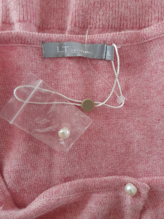 Cardigan lana, angora nou