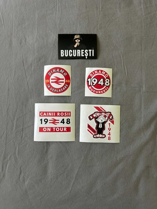 Stickere Dinamo Bucuresti– Pachete 50/100/200/500/1000 Bucăți