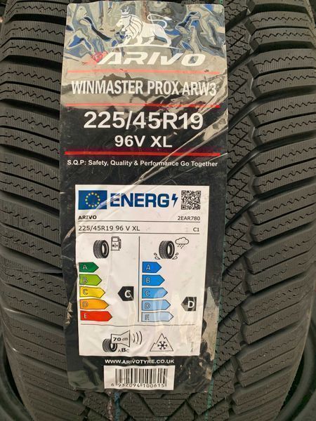 Нови зимни гуми ARIVO Winmaster ProX ARW 3 225/45R19 96V XL НОВ DOT