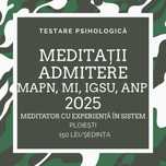 Pregătire testare psihologică
