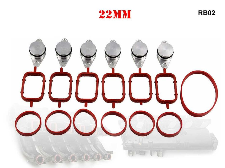 Kit Set Dopuri Anulare Clapete Admisie Toppinguri BMW 32 22 mm