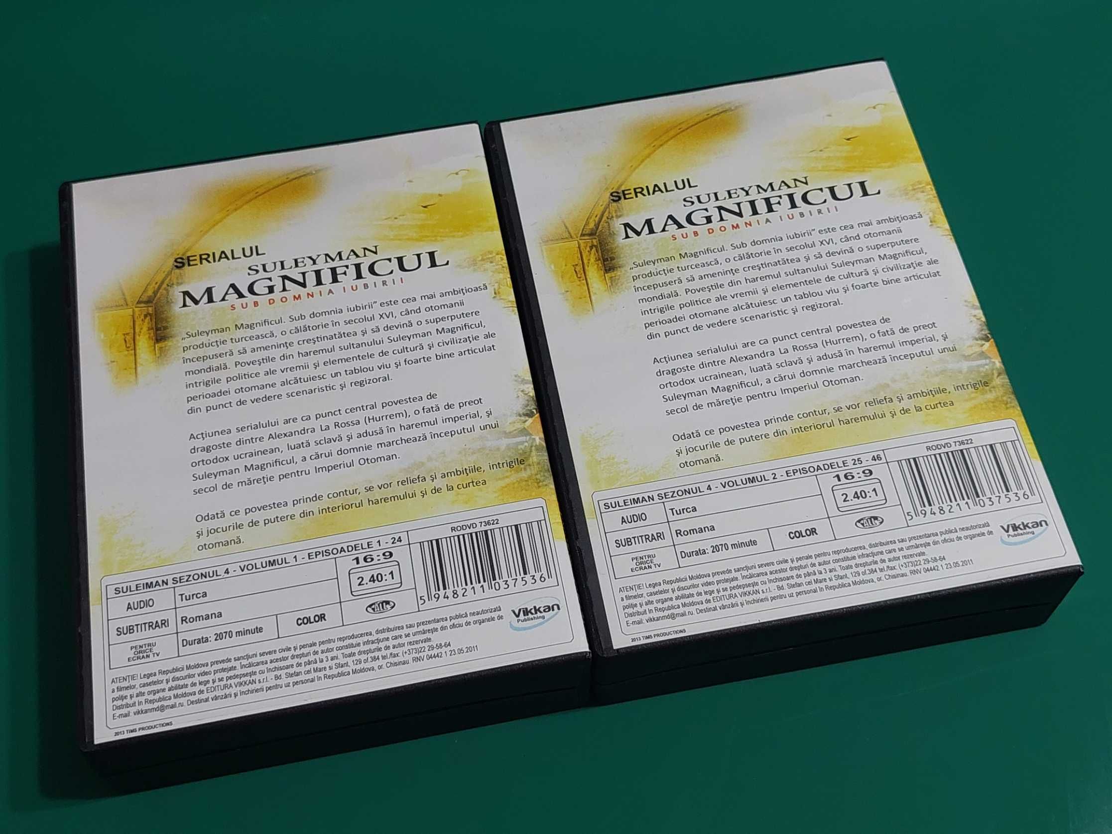 Suleyman Magnificul - Sezonul 4 - 23 DVD subtitrate limba romana