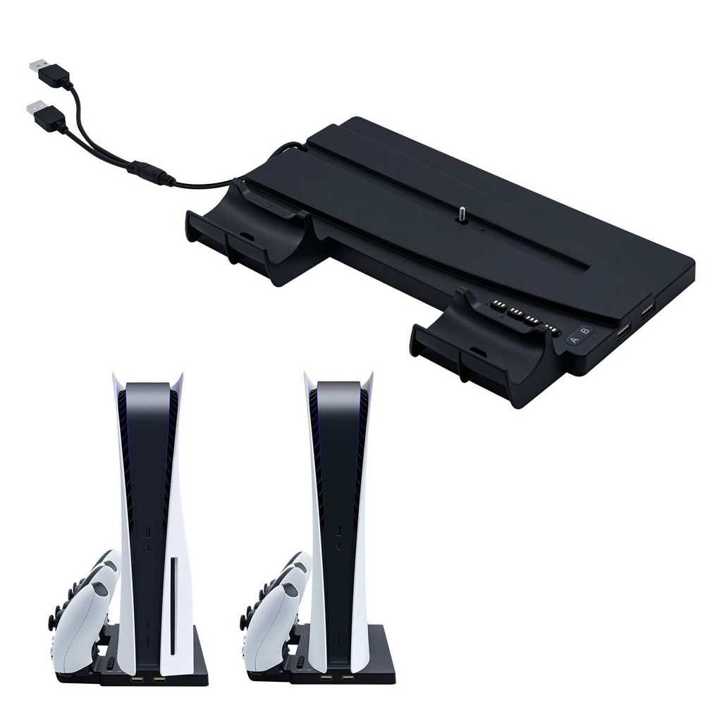 iPLAY dock / stand de incarcare pentru Sony PS5, cu disc sau digital.