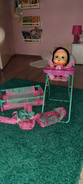 Плачеща кукла Cry baby с аксесоари