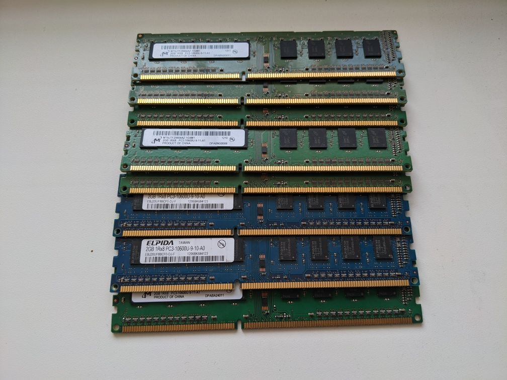 Оперативная память DDR3 2gb