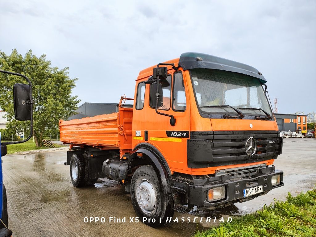 Vând Autobasculante Mercedes 1824. Actros 4141, Renault Kerax 370 DCI.
