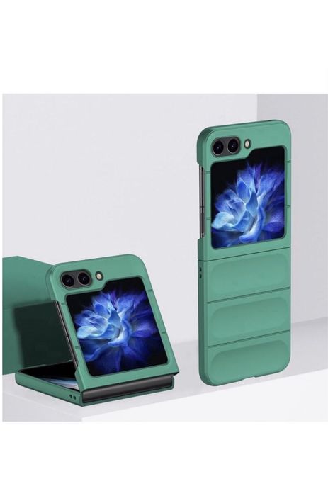 Samsung Z FOLD 6 Z FLIP 6 - Husa Plastic Fata Spate Insertie Ondulata