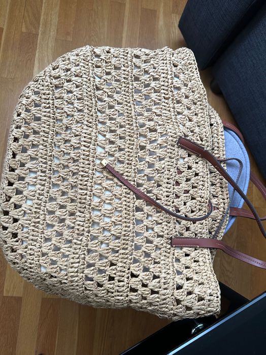 Чанта Манго (Mango) от естествени влакна