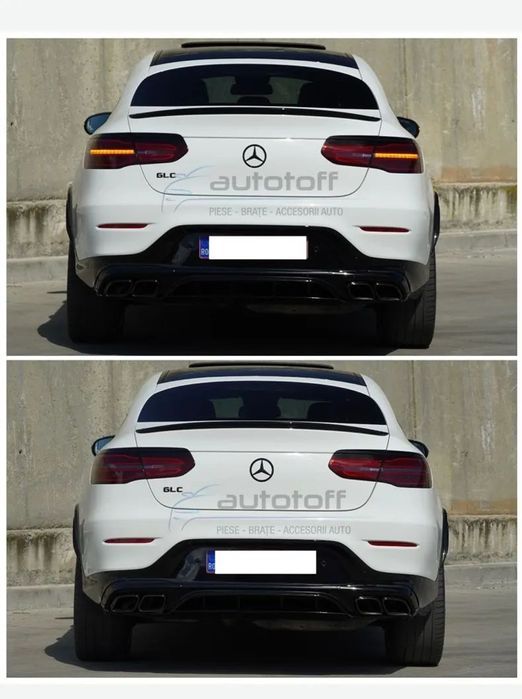 Difuzor bara spate Mercedes GLC Coupe C253 2015+ 2019+ AMG63