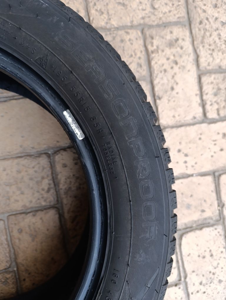 Всесезонни гуми 195/55/15 NOKIAN dot 2021