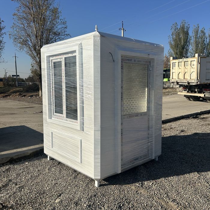 Охранная будка металличиский и порошковая краска