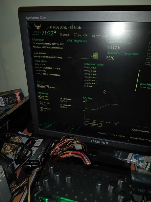 Kit AMD 2600X Asus TUF B450-PRo 16 Geil DDR4 3000  SilentiumPC Fera 3