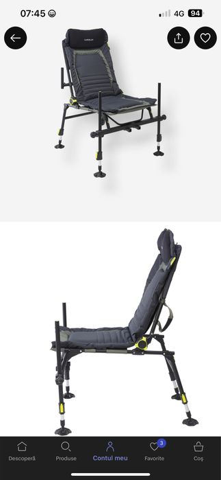 Scaun feeder caperlan