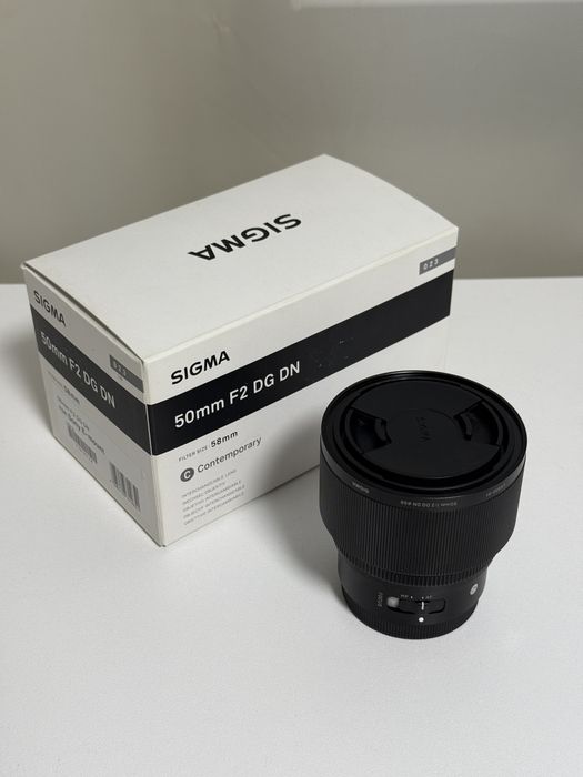 Объектив Sigma 50mm f2.0 DG DN для Sony E