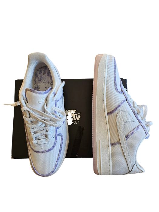 Nike Air Force 1 Low new sneakers lavender and white size 44.5