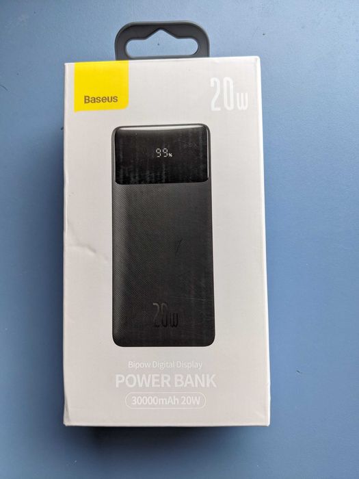 Baseus Bipow Powerbank 30000mah 111wh PPBD30K