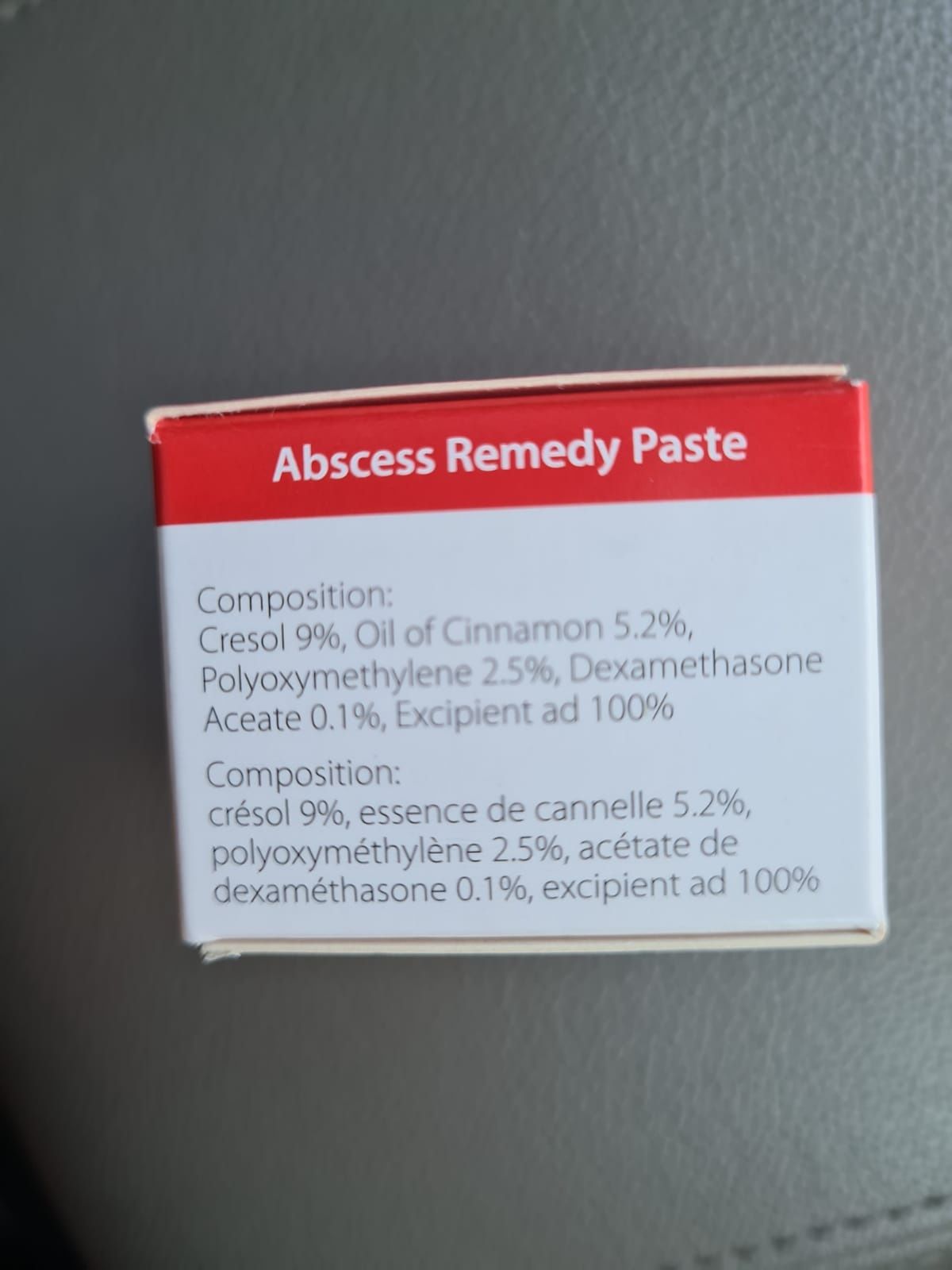 Abscess Remedy Paste