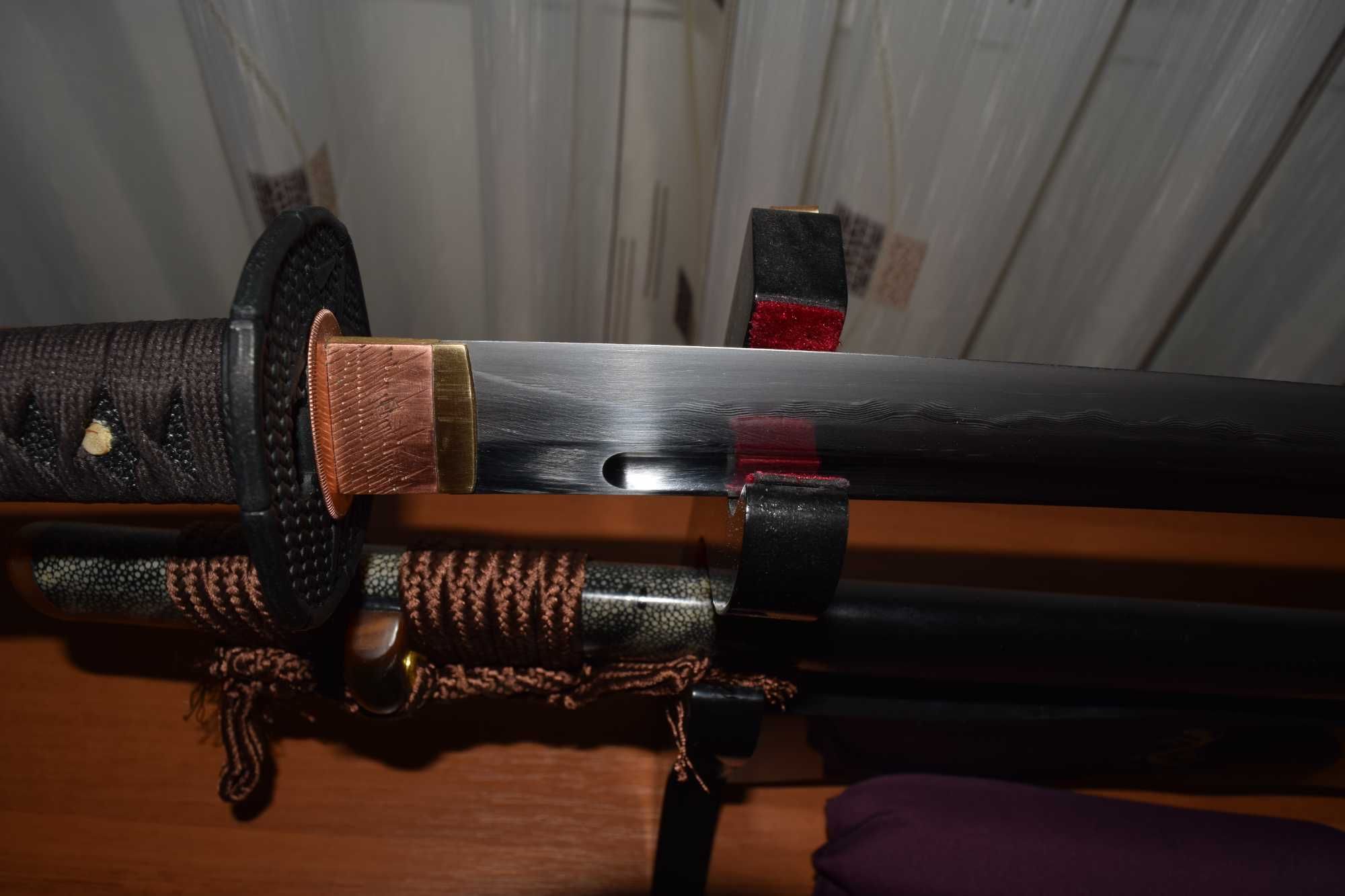 Bamboo katana, tamahagane (custom)