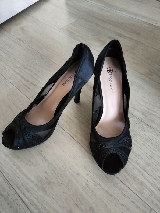 Туфли черные, рр 37