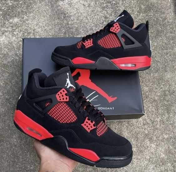 Jordan 4 Red Thunder LUXURY l Calitate Premium l Full Box