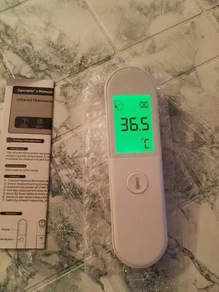 Безконтактен термометър с LCD дисплей, инфраред термометър, 3 модела