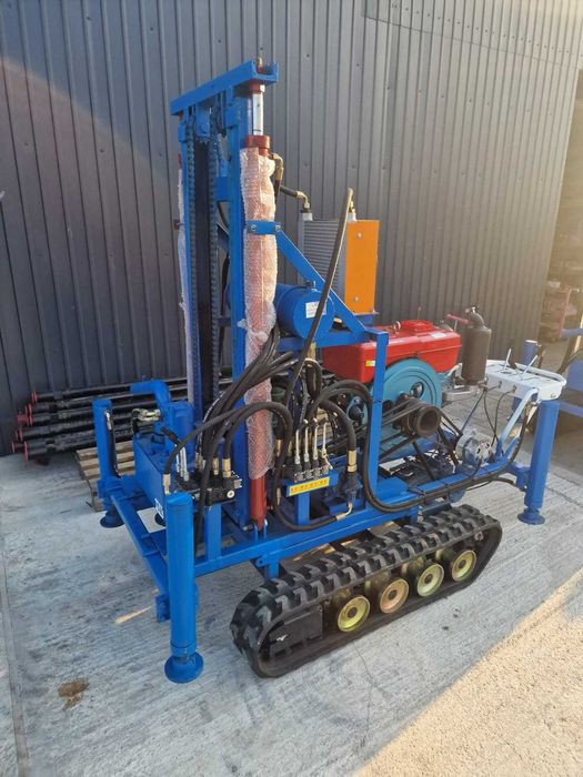 Utilaj foraj pe roti masina 100m prajina diesel 32CP CEL MAI BUN PRET