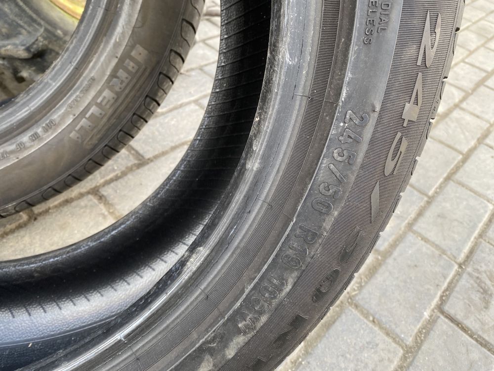 Anvelope 245/50/19 pirelli 6mm