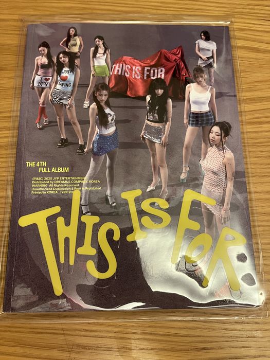 Twice kpop “THIS IS FOR” албум
