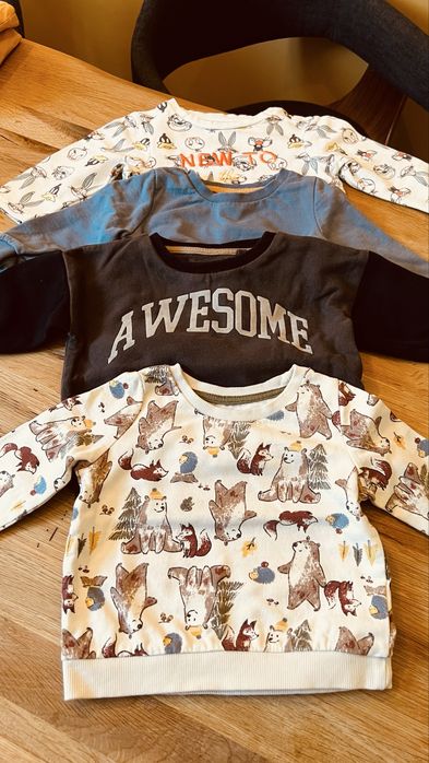 Lot bluze Next, H&M 6-9 luni