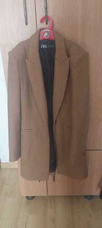 Palton de lana Zara