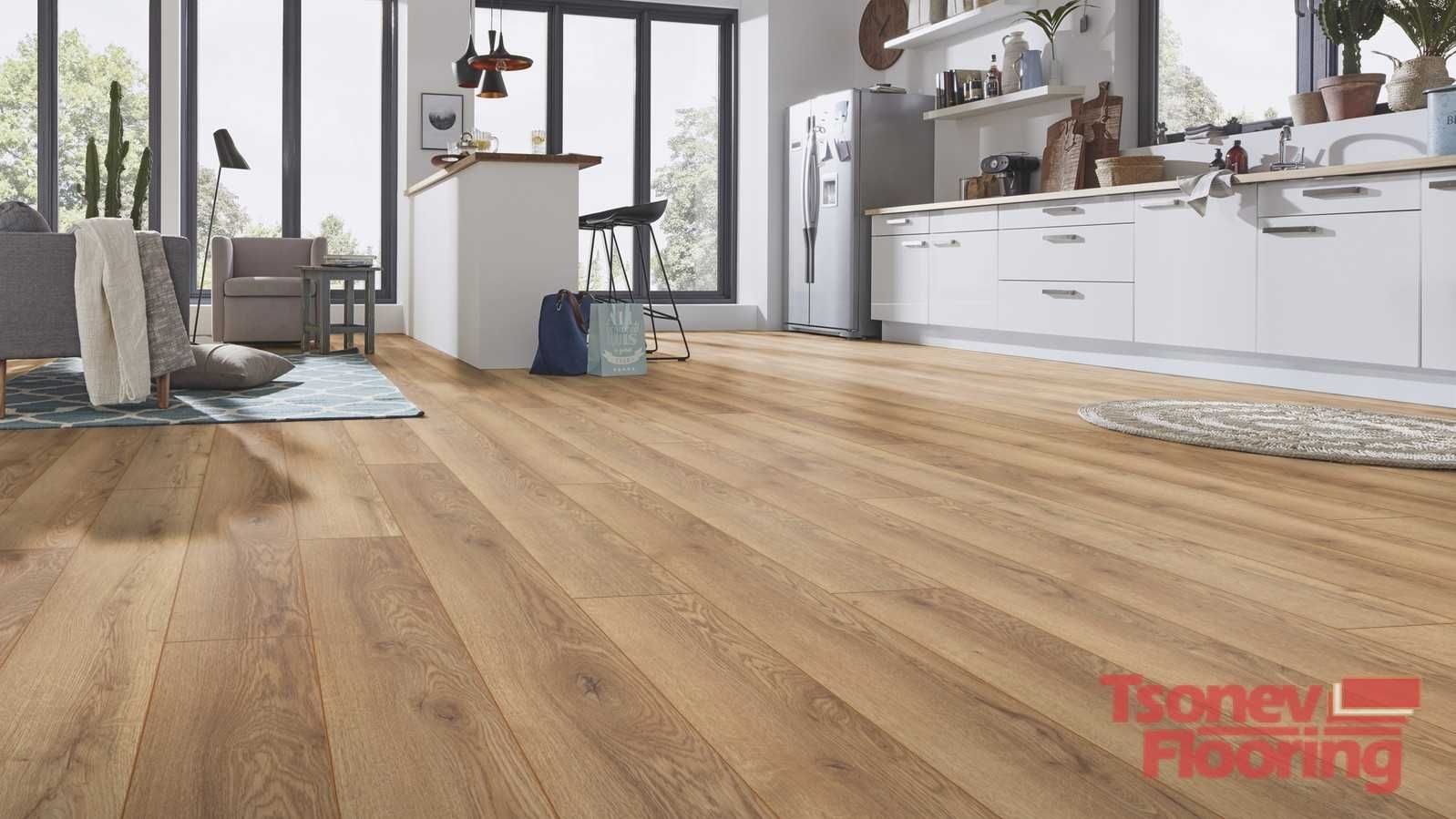 Ламиниран паркет Kronotex, 12 mm MAMMUT D 4725 - Mountain Oak Natur