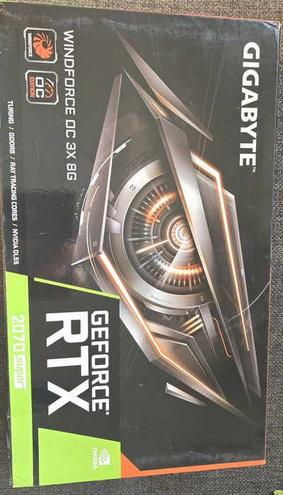 Placa Video Gigabyte 2070 Super 8Gb Garantie