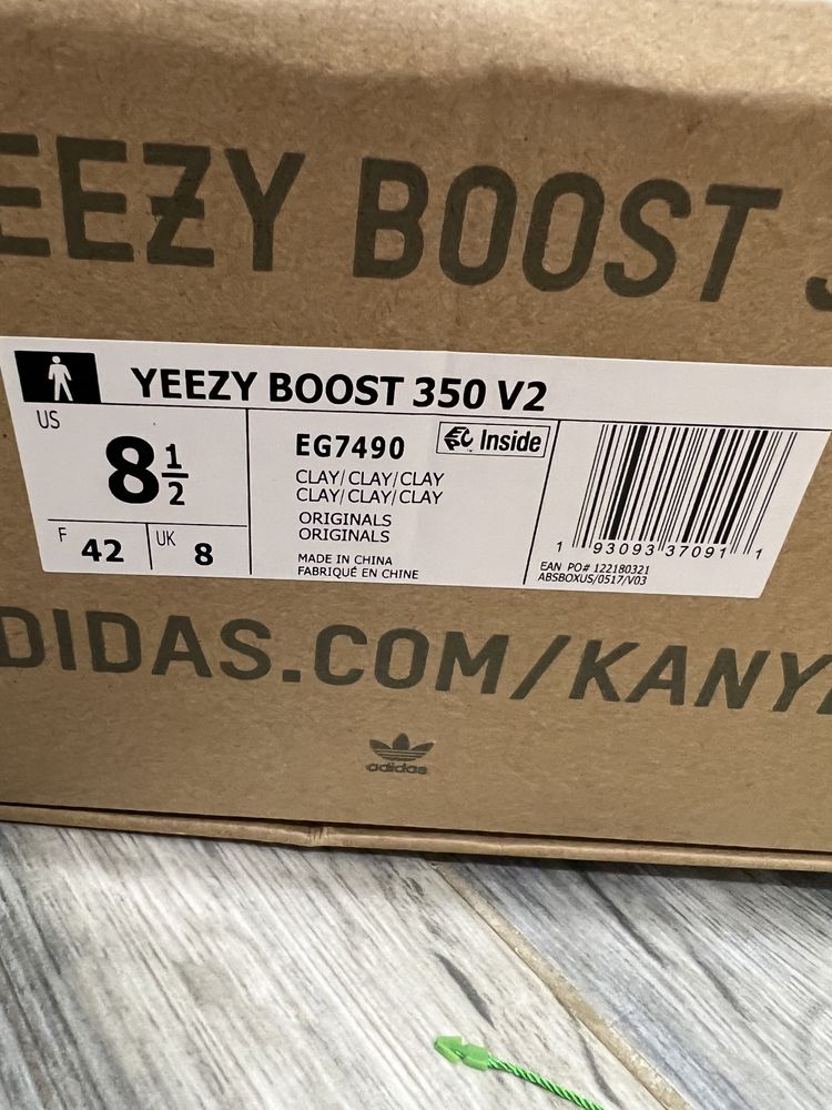 36-45 Adidas Yeezy Boost 350 v2 Clay