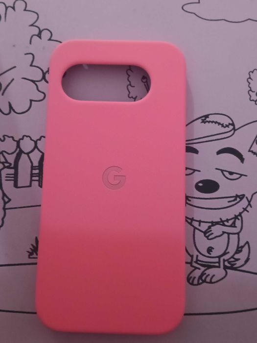 Калъф за Google Pixel 9a в цвят "Peony"  Розов