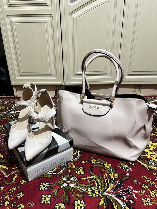 Туфли блан сумка сотилад