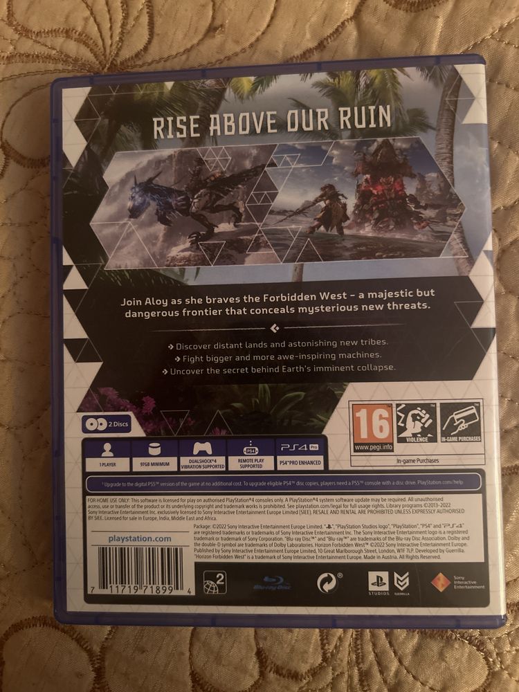 Joc ps4 Horizon forbidden west
