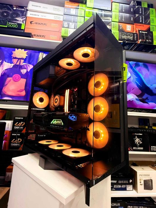 PC TOP Ryzen 9 9950x3d, RTX 5090, 48GB RAM/ SSD 4TB, TRYX LUCA,AIO,TVA