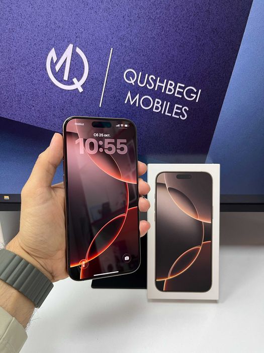 Obmen bor! iPhone 16 Pro Max 256GB LLA esim Karobka dok bor