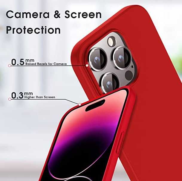 Husa iPhone 14Pro Max,14 Pro,14 Plus,14 Luxury Elegance Rosu